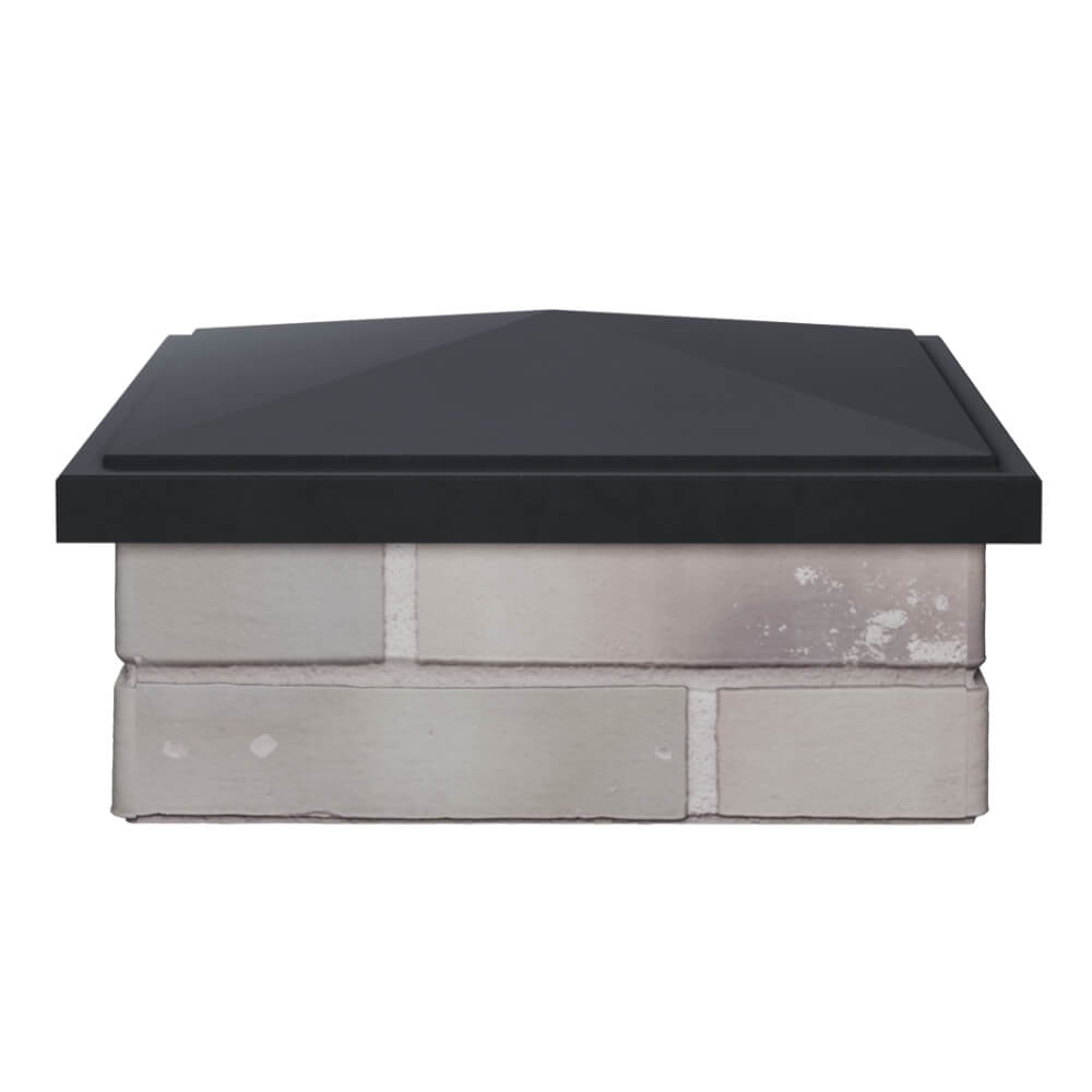 Колпак Zking БонаМоно Серый на столб 1.5х1.5 кирпича (385х385, 400х400мм) Каспийск фото