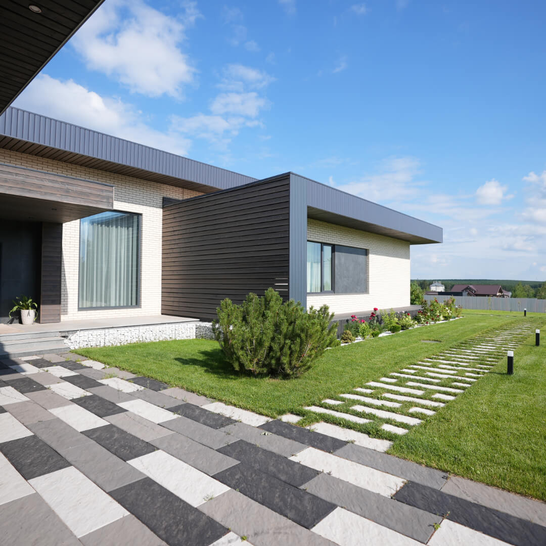 Шаговая плита STONE Черный Сланец 990х330х55мм