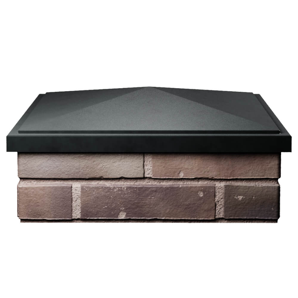 Колпак Zking БонаМоно Черный на столб 2х2 кирпича (515х515, 530х530мм) Каспийск фото