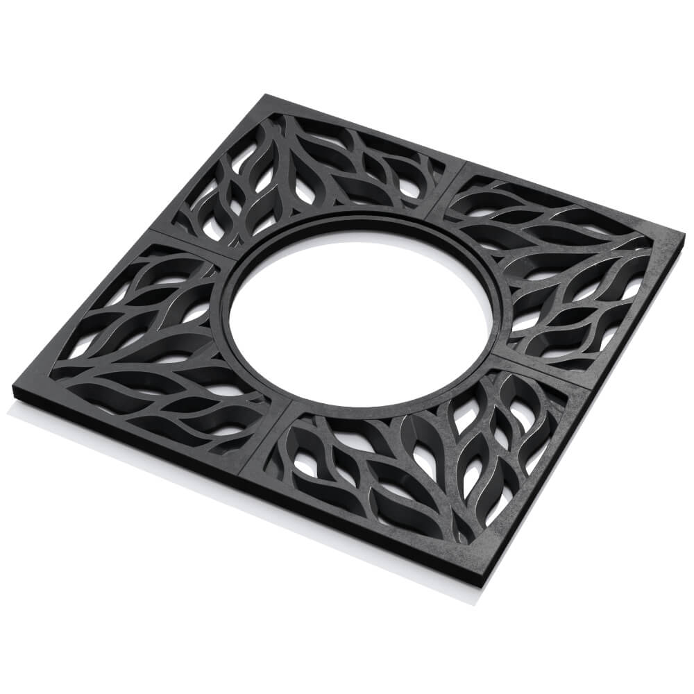 Приствольная решетка для дерева ZKING CRUST 1.2х1.2м Черная в Каспийске фото