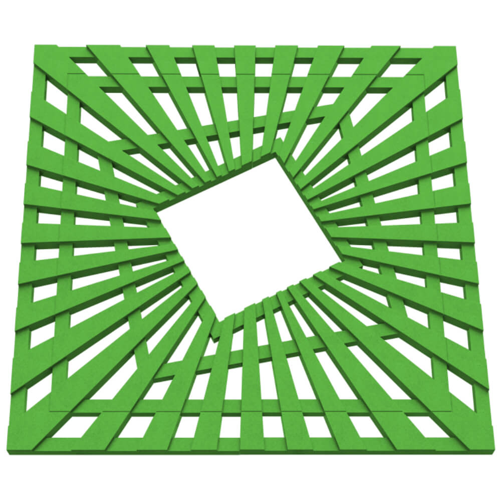 Приствольная решетка для дерева ZKING ATMOSPHERE 1.2х1.2м Зеленая в Каспийске фото