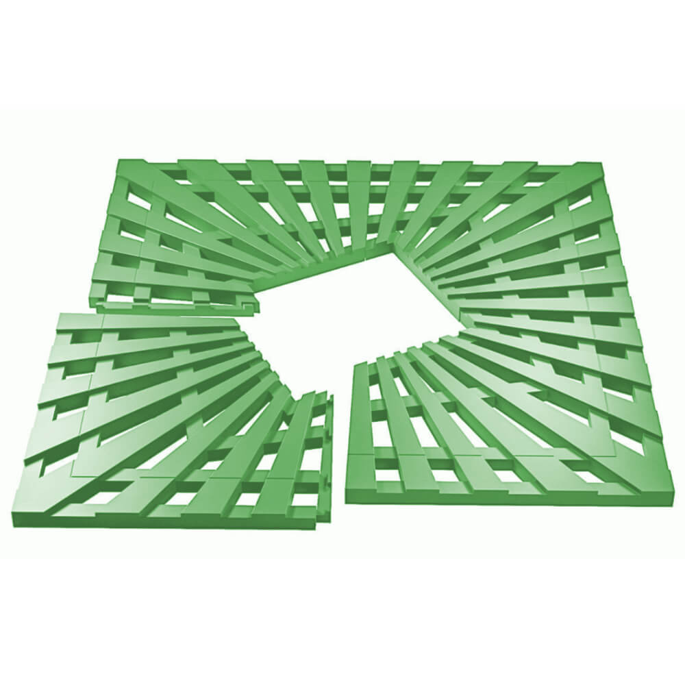 Приствольная решетка для дерева ZKING ATMOSPHERE 1.2х1.2м Зеленая в Каспийске фото