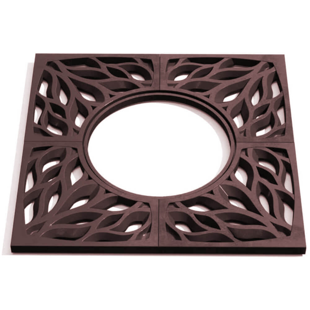 Приствольная решетка для дерева ZKING CRUST 1.2х1.2м Коричневая Каспийск фото