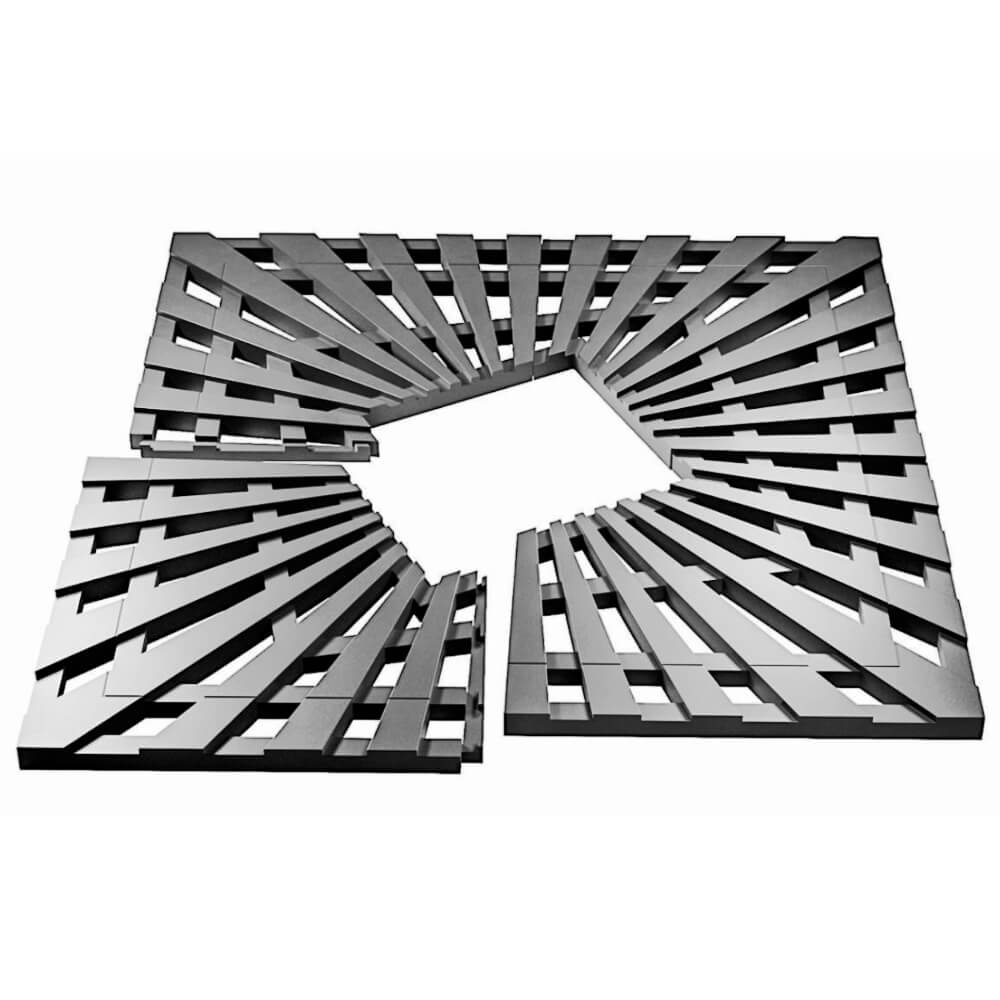 Приствольная решетка для дерева ZKING ATMOSPHERE 1.2х1.2м Серая в Каспийске фото