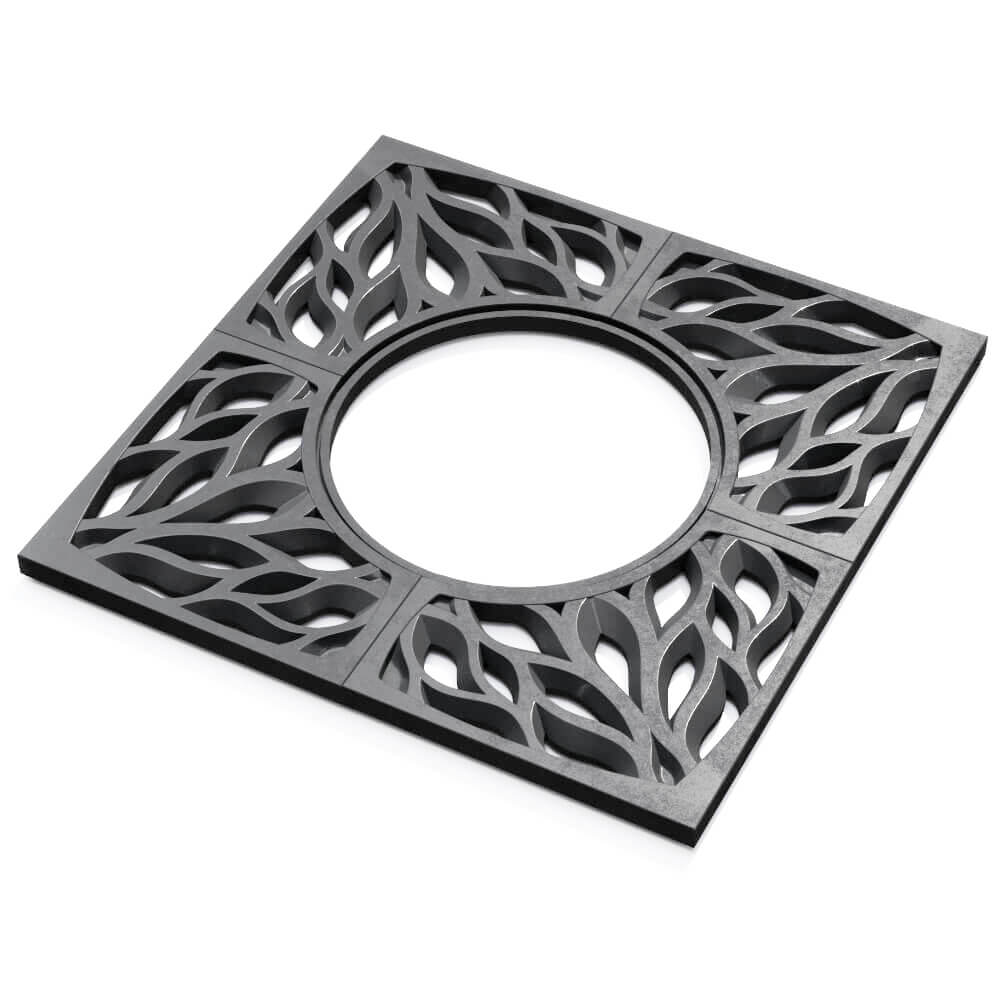 Приствольная решетка для дерева ZKING CRUST 1.2х1.2м Серая в Каспийске фото